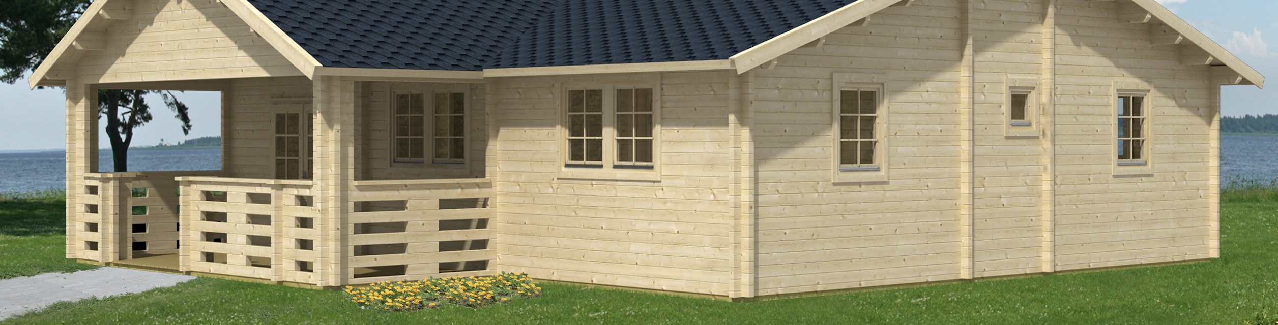 chalet in legno, casette abitabili, caprera