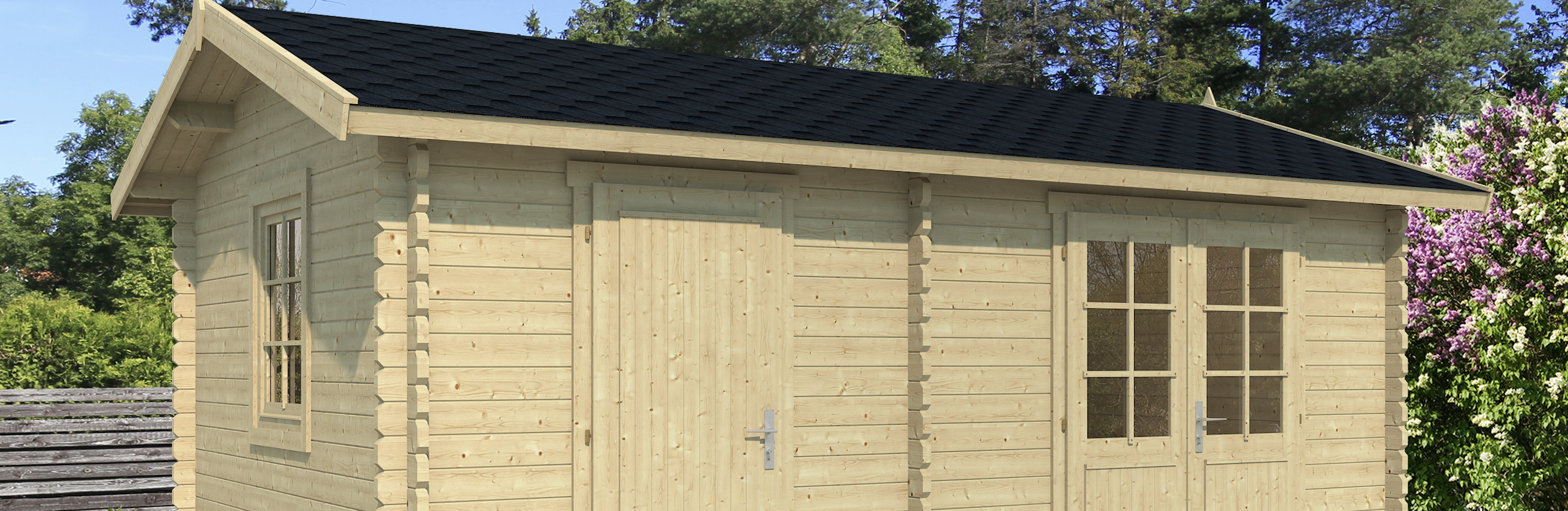 casette in legno, casette da giardino, KARMA