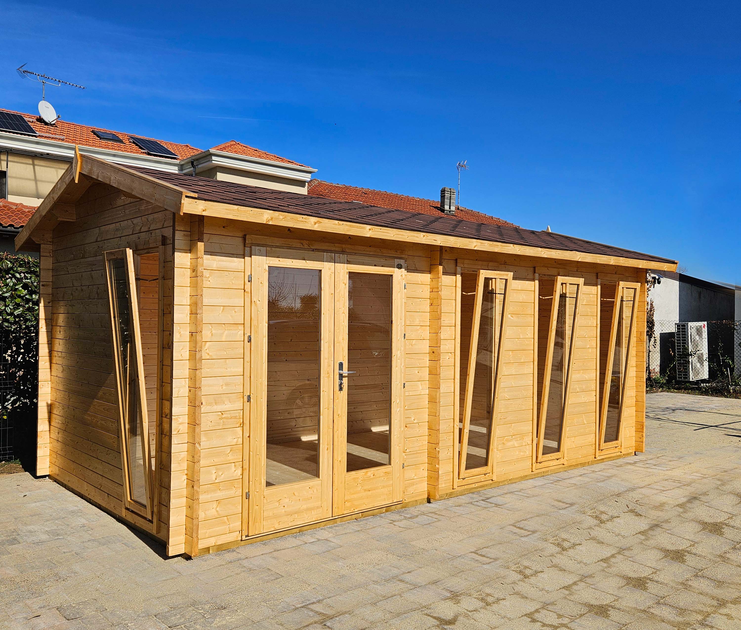 ufficio da giardino, garden office, casette italia, casetta ufficio