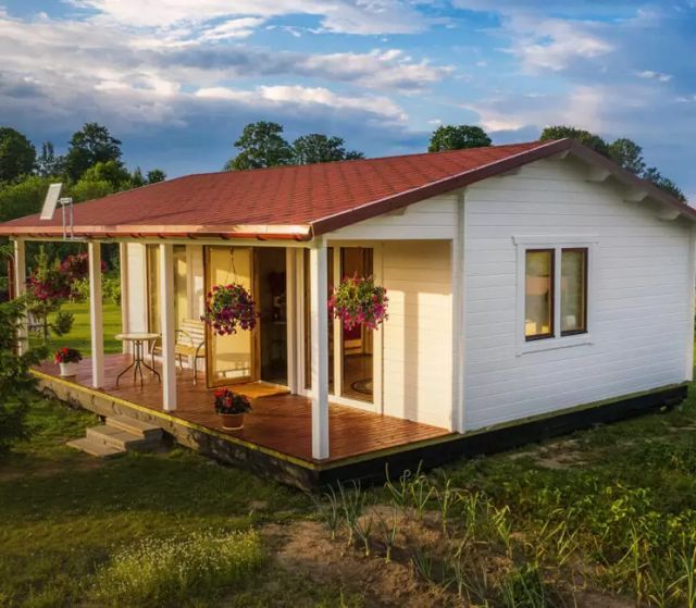 dependance in giardino