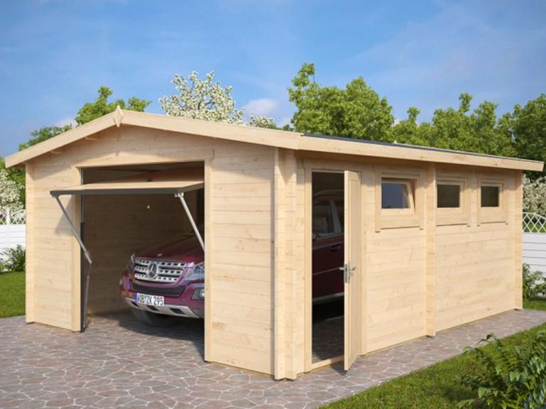 Garage in legno: un box auto straordinario e conveniente