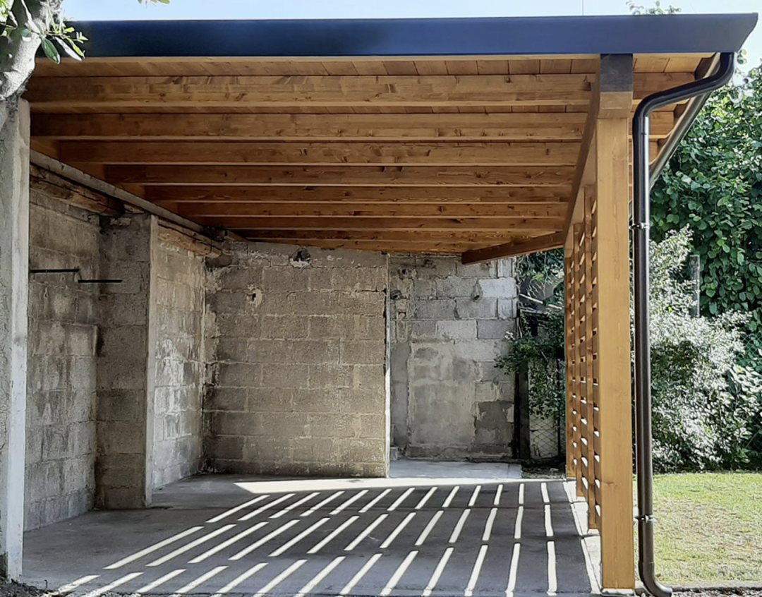 tettoia in legno, tettoie auto in legno, carport tettoie