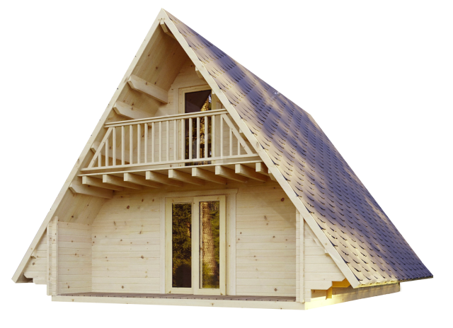 casa A FRAME abitabile, tiny home A-FRAME, casette italia