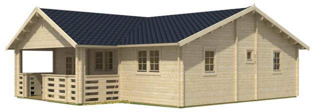 chalet in legno, casette abitabili, caprera