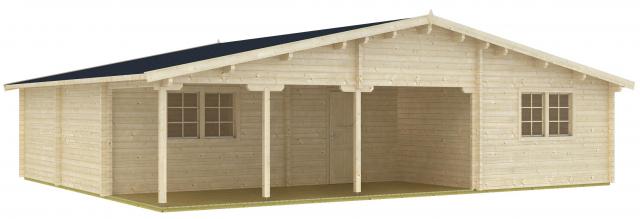 chalet in legno, casette abitabili, cimone