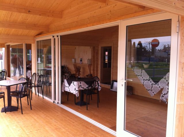club house in legno, clubhouse prefabbricate