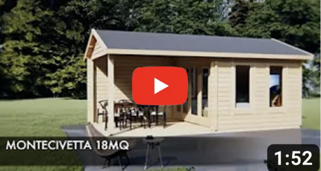 casetta giardino legno MONTECIVETTA 18 video casetta giardino legno MONTECIVETTA 18 video