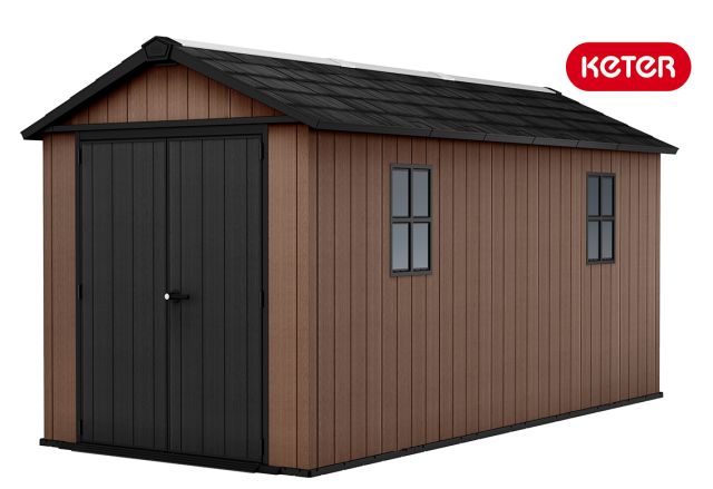 casetta giardino resina pvc keter, newton plus, casette italia,