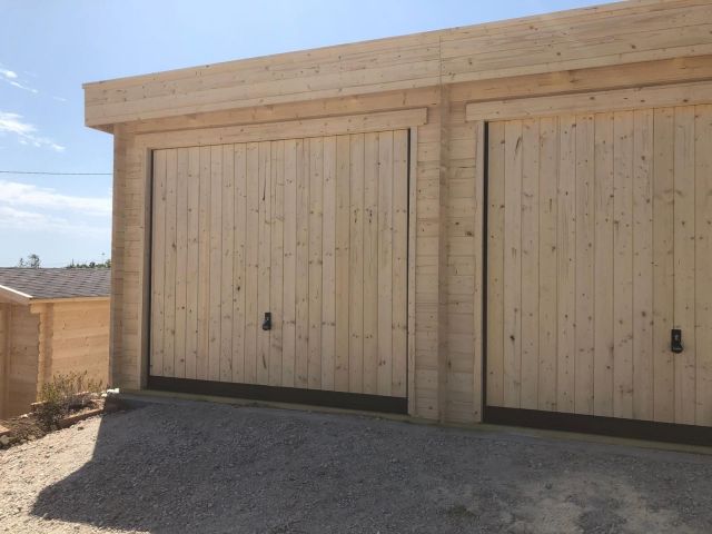garage in legno, box auto legno, casette italia