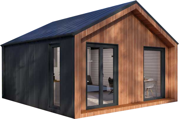 casetta coibentata isolata, casetta da giardino coibentata abitabile