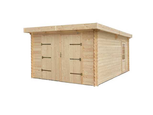 garage in legno, box auto legno, garage prefabbricato, garage blockhouse