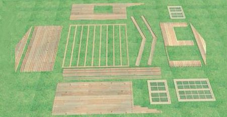 casette da giardino, casette di legno