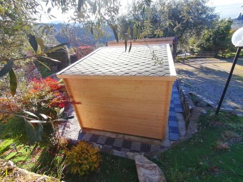 casetta coibentata isolata, casetta da giardino coibentata abitabile