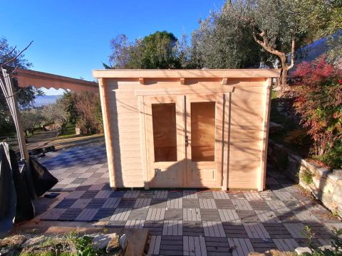 casetta coibentata isolata, casetta da giardino coibentata abitabile