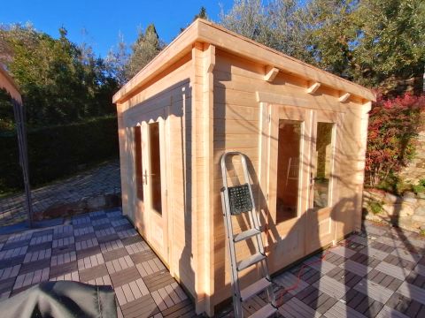 casetta coibentata isolata, casetta da giardino coibentata abitabile