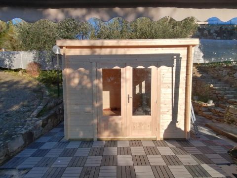 casetta coibentata isolata, casetta da giardino coibentata abitabile