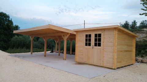 carport, tettoia auto, casette italia