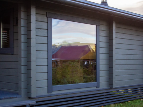 casetta in legno abitabile