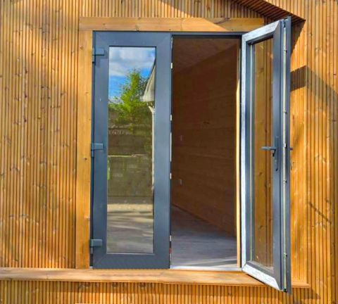 casetta coibentata isolata, casetta isolata abitabile, casa coibentata