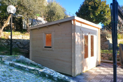 casetta coibentata isolata, casetta da giardino coibentata abitabile