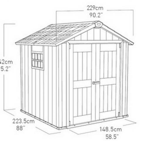 Casetta da Giardino Keter - Oakland