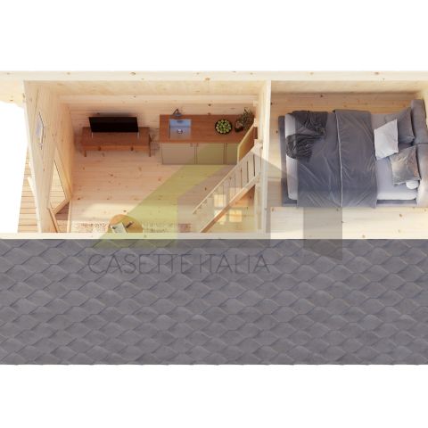 casa A FRAME abitabile, tiny home A-FRAME, casette italia