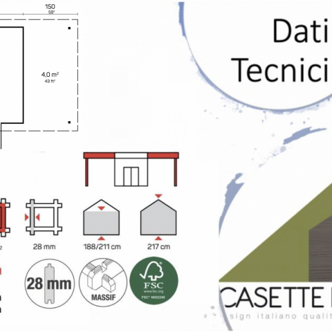 casette in legno, casette da giardino