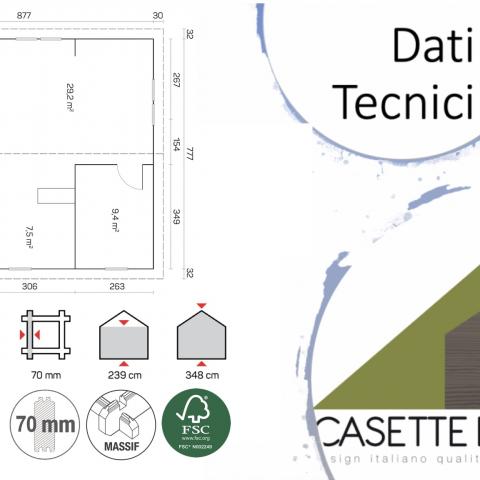 chalet in legno, casette abitabili, castiglioncello