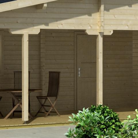 chalet in legno, casette abitabili, cimone