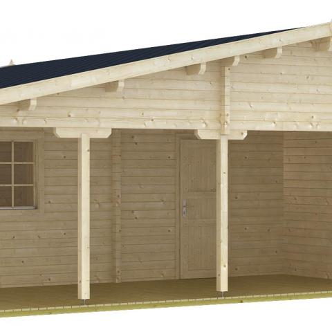 chalet in legno, casette abitabili, cimone