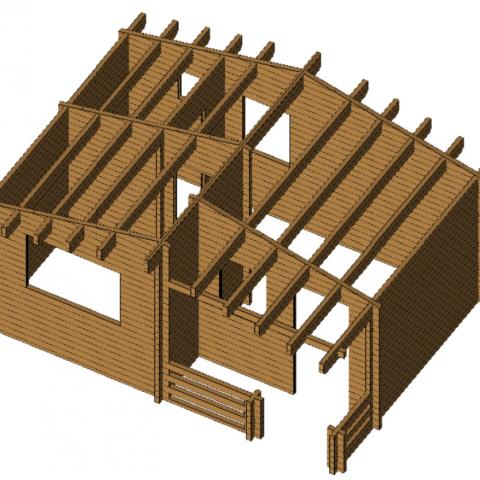 CHALET LEGNO PESARO21 struttura.jpg casette in legno, casette da giardino