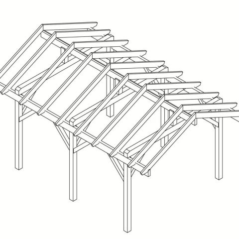 carport, tettoia auto, casette italia