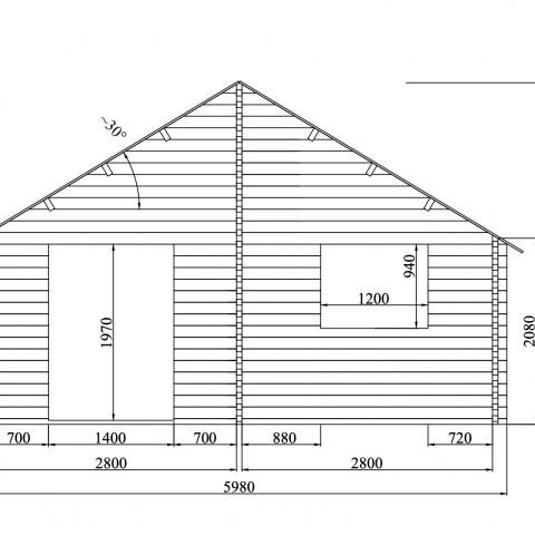 chalet in legno, casette abitabili, gransasso 26