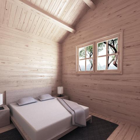 chalet in legno, casette abitabili, gransasso 26