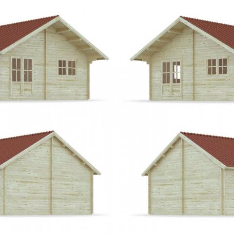 chalet in legno, casette abitabili, gransasso 26