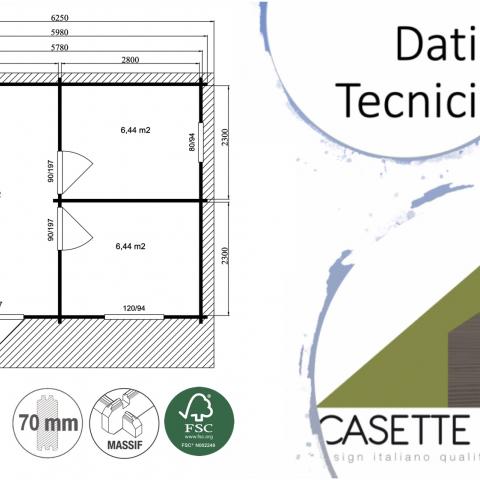 chalet in legno, casette abitabili, gransasso 26