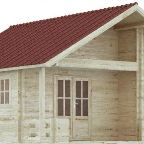 chalet in legno, casette abitabili, gransasso