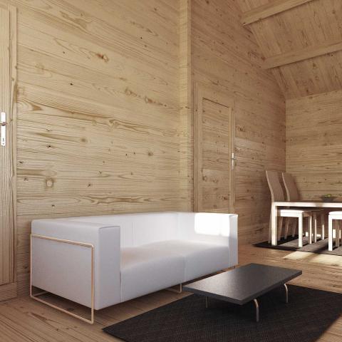 chalet in legno, casette abitabili, gransasso