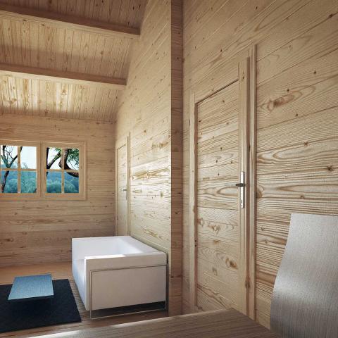 chalet in legno, casette abitabili, gransasso