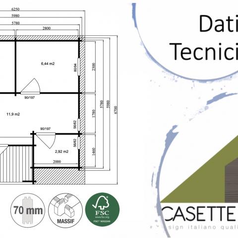 chalet in legno, casette abitabili, gransasso