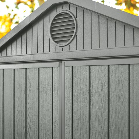 casetta giardino resina pvc keter darwin 4x6 verde