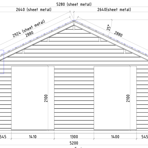 casetta coibentata isolata, casetta isolata abitabile, casa coibentata