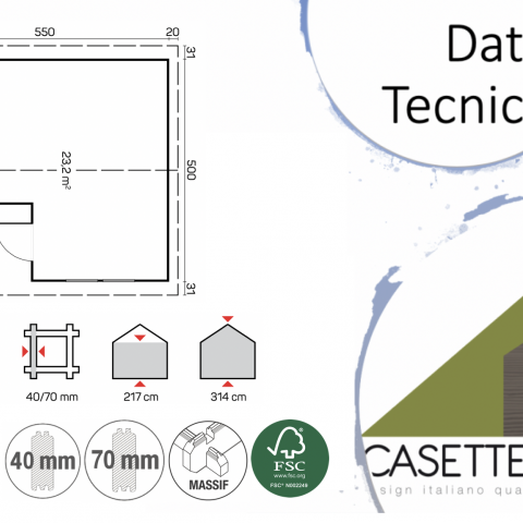 garage in legno, box auto legno, garage prefabbricato, garage blockhouse