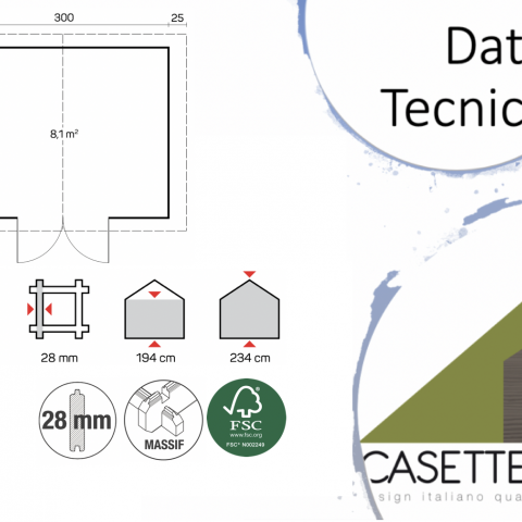 casette in legno, casette da giardino
