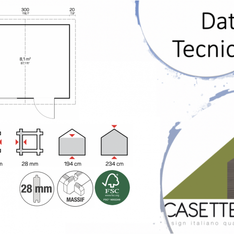 casette in legno, casette da giardino