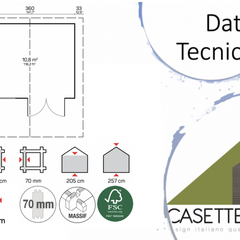 casette in legno, casette da giardino