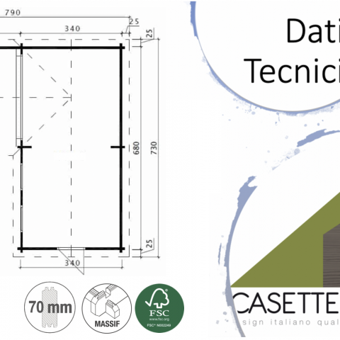 casette in legno, casette da giardino, MONTELATEMAR 22