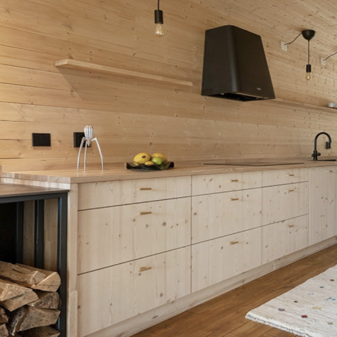 casa A FRAME abitabile, tiny home A-FRAME, casette italia