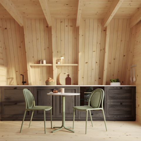 casa A FRAME abitabile, tiny home A-FRAME, casette italia