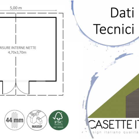 casette in legno, casette da giardino, CASETTE ITALIA, como 17
